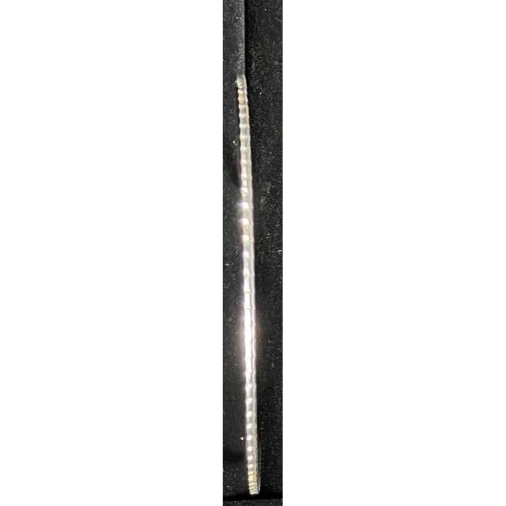CRYSTALS Accent‎ Bar Necklace Silver tone